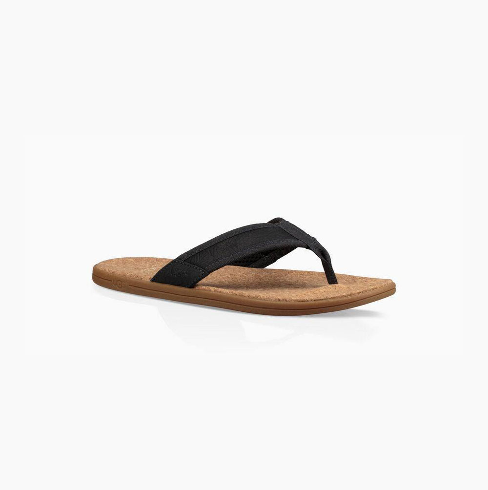 UGG Seaside - Flip Flops Herre - Marineblå (NO-Q826)